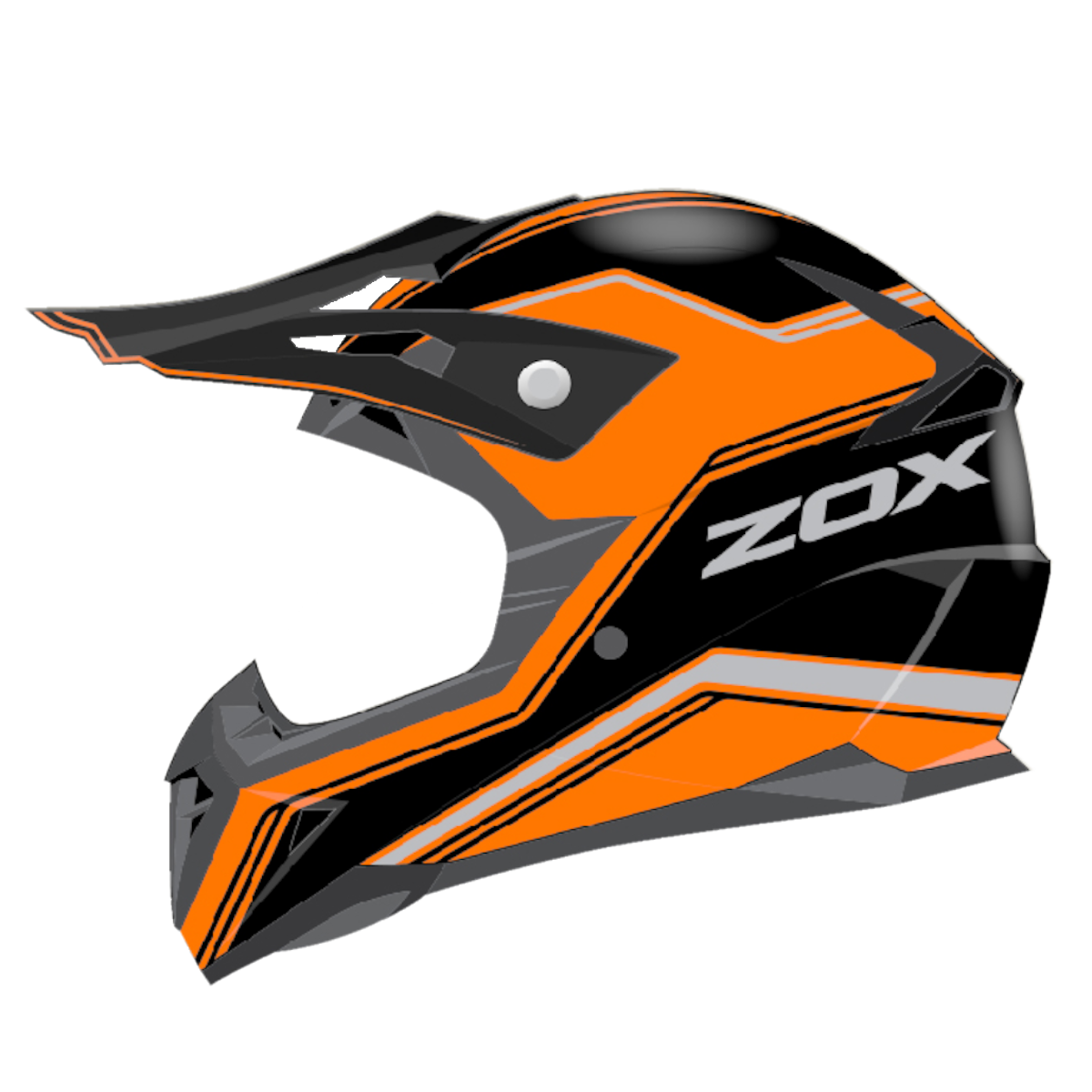 PULSE JR VIGOR BLACK/ORANGE S