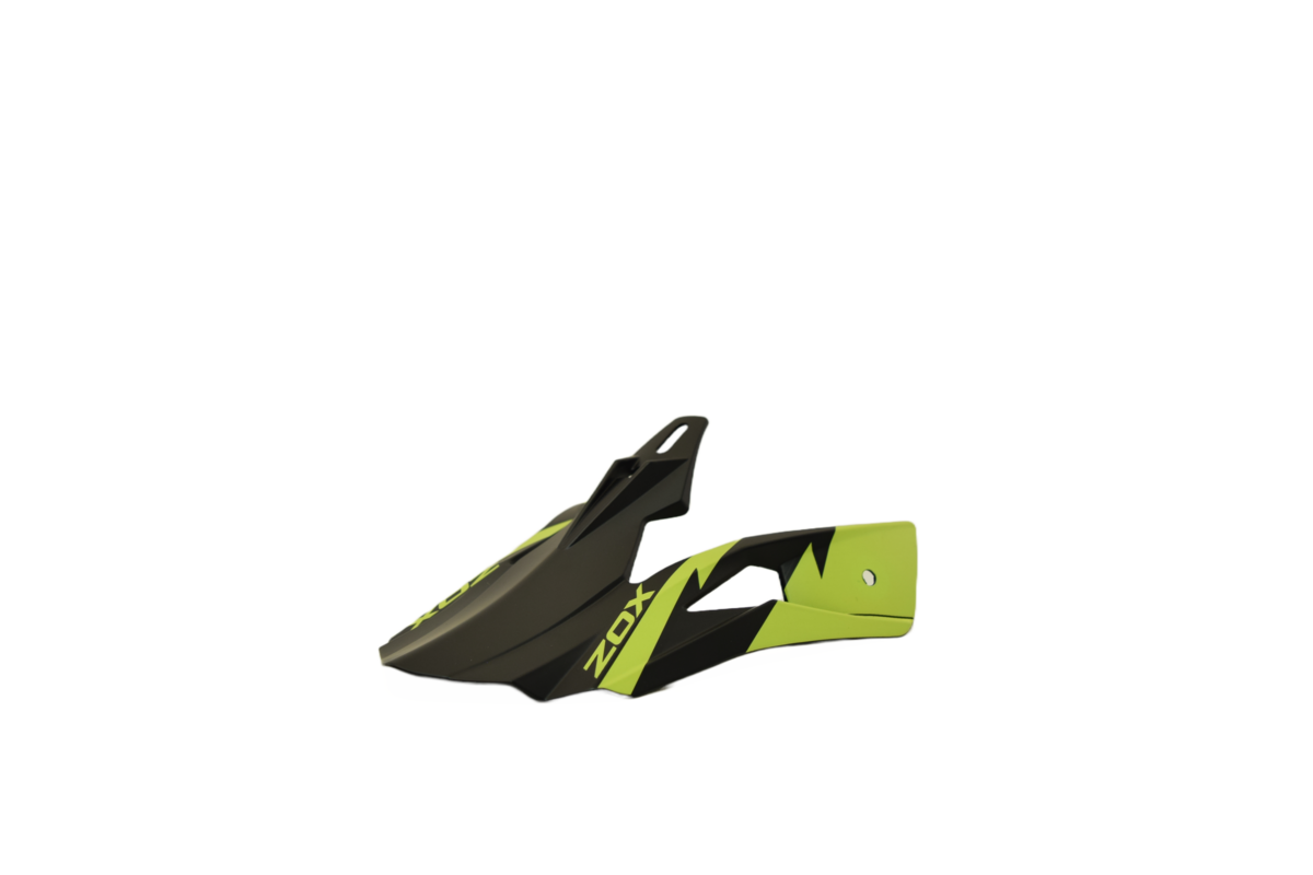 PULSE JR VISOR GLORY MATTE HI-VIZ YEL