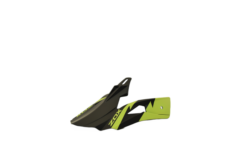 PULSE JR VISOR GLORY MATTE HI-VIZ YEL