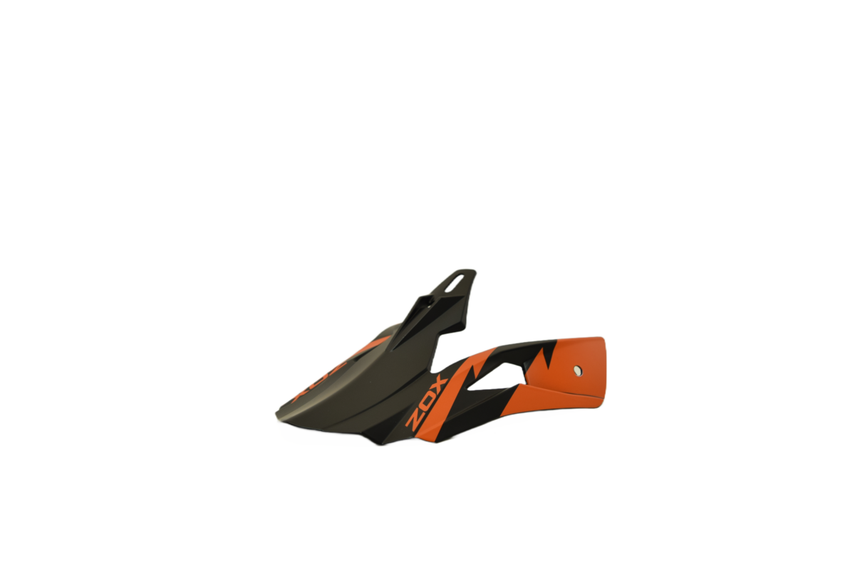 PULSE JR VISOR GLORY MATTE ORANGE