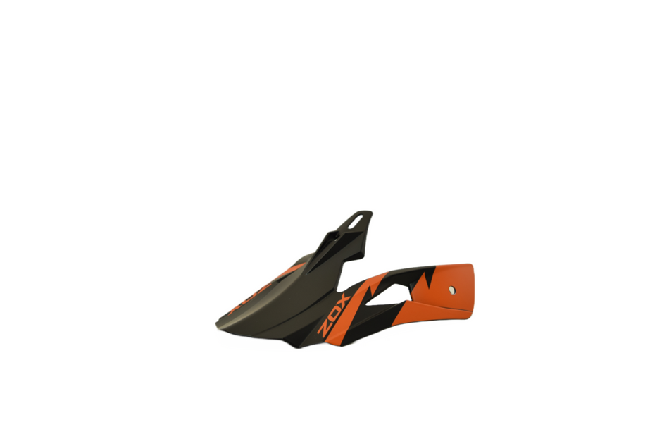 PULSE JR VISOR GLORY MATTE ORANGE