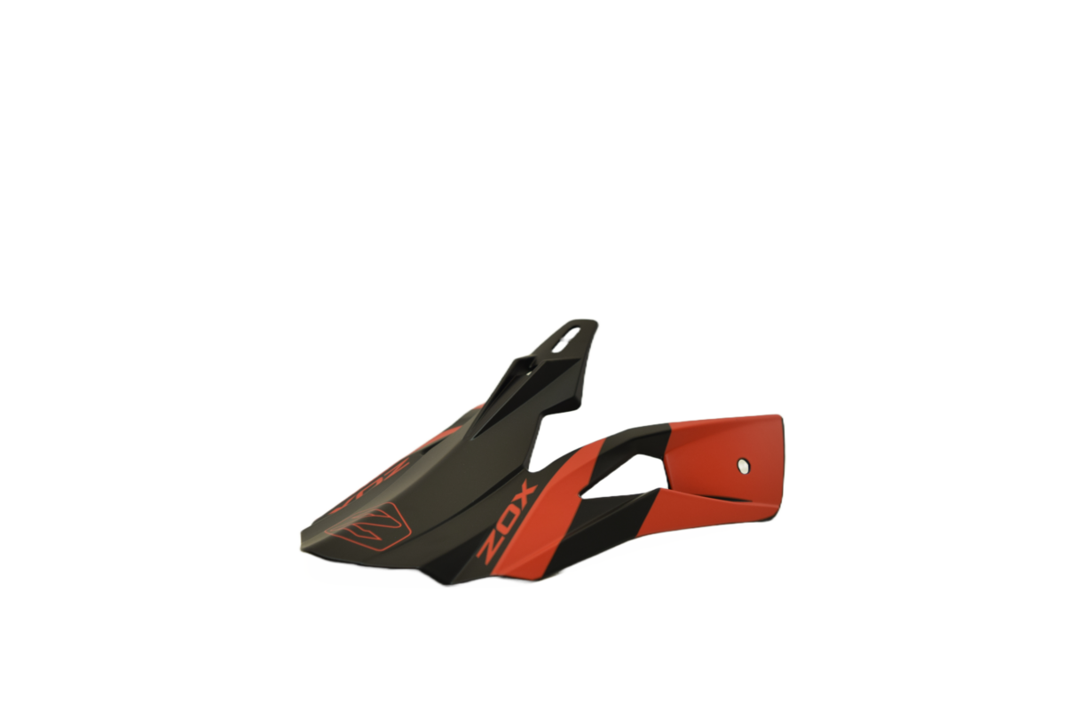 PULSE JR VISOR DRIFT MT BLK/DK GREY/RED