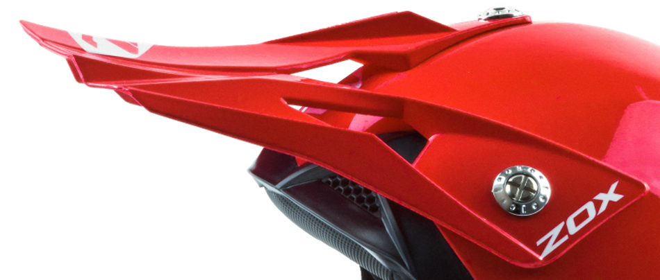 PULSE JR VISOR INCLINE RED/WHT/BLK