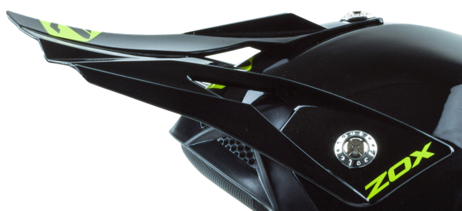PULSE JR VISOR INCLINE BLK/HI-VIZ YEL/WH