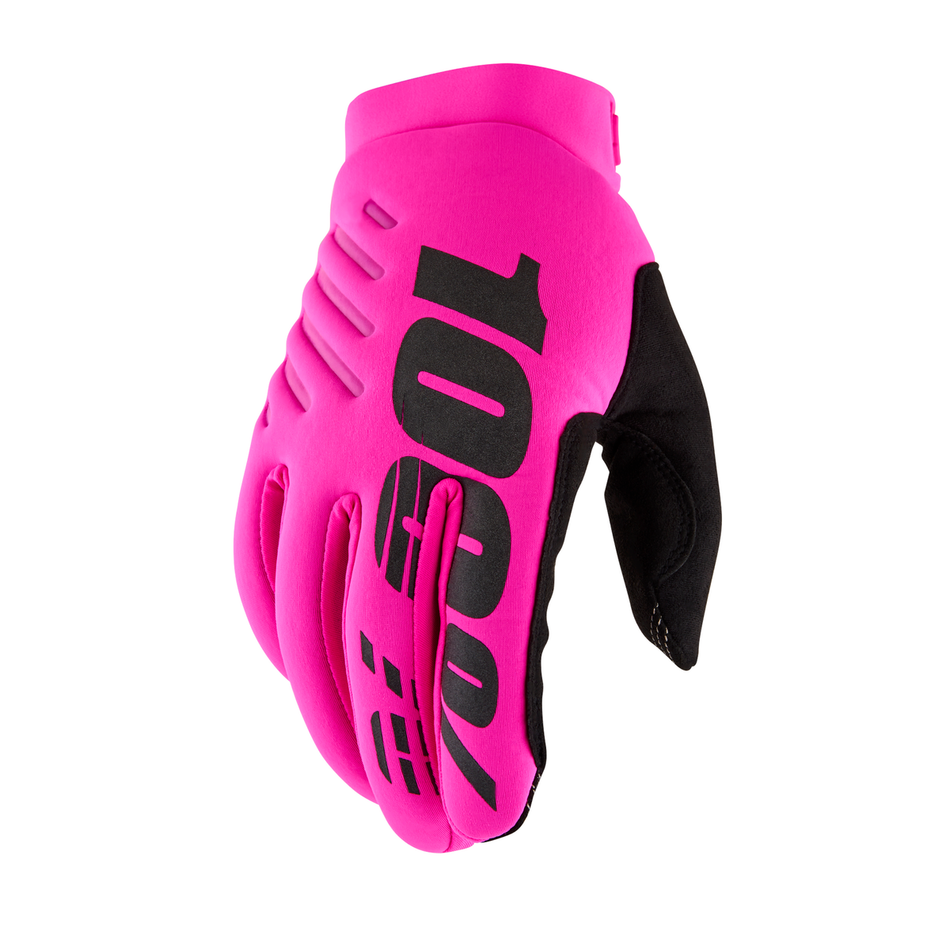 BRISKER GLOVES NEON PINK S