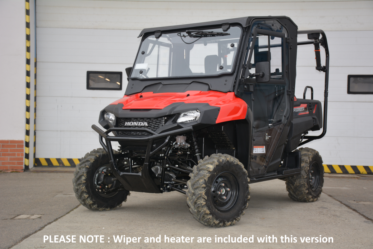 FULL CAB PIONEER 700 W/WIPER/HEATER
