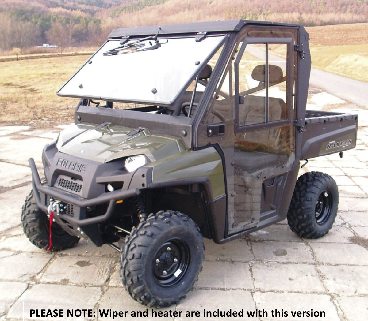 FULL CAB RANGER XP800 W/WIPER/HEATER