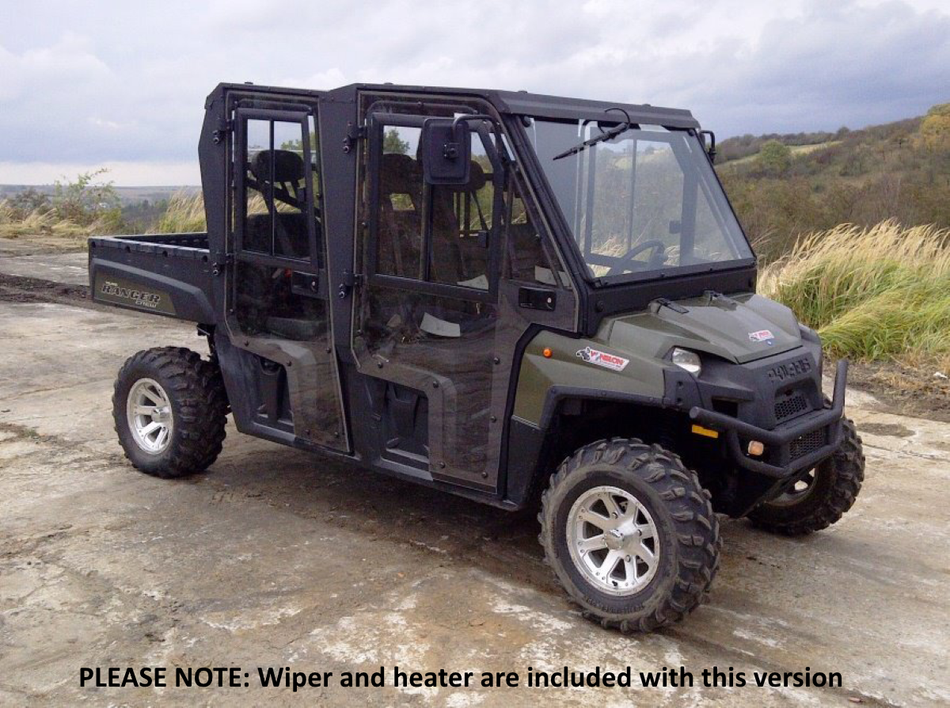 FULL CAB RANGER XP800 CREW W/WIPER/HEAT