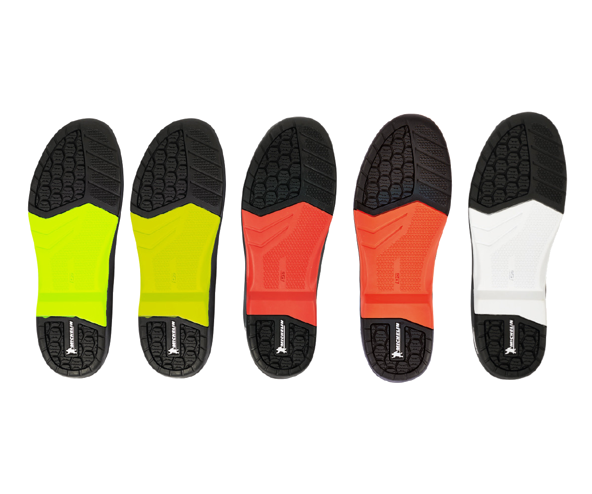 MICH. D.COMP SOLE PAIR BLK/YEL FLUO 43