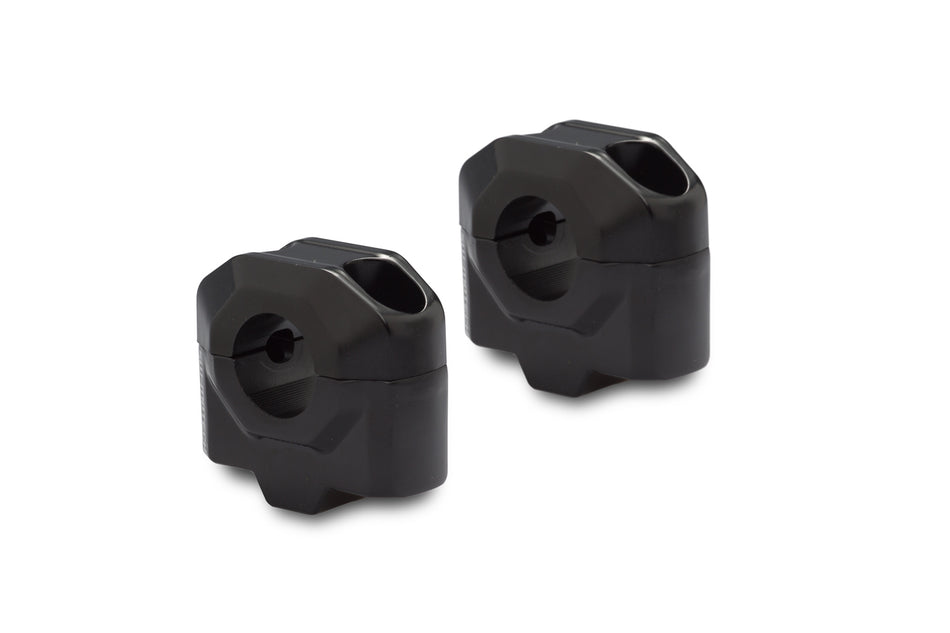 BAR RISER 25MM FOR 22MM BAR BLACK