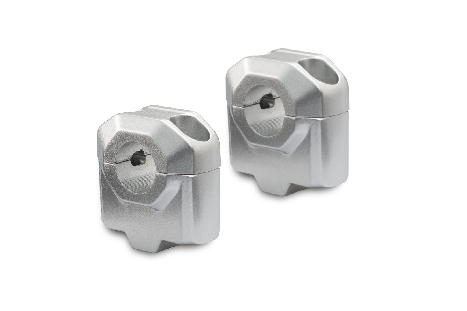 BAR RISER 30MM FOR 22MM BAR SILVER